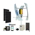 New Renewable Energy Solution Vertical Axis Wind Turbine Generator 1500w for House Hold