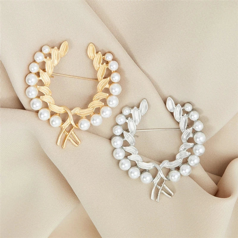 Hot Selling Collar Wheat Ear Brooches Collar Pin Brooch