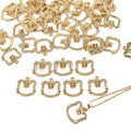 New Tiger Head Charm Pendant Jewelry Connectors Alloy Micro Inlaid Zircon Tiger Pendant Charms for Jewelry Making Necklace