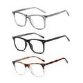 TR90 CP Classical Square Computer Spectacles Anti Blue Light Blocking Eyeglasses Acetate Optical Glasses Frame Fashion Logo