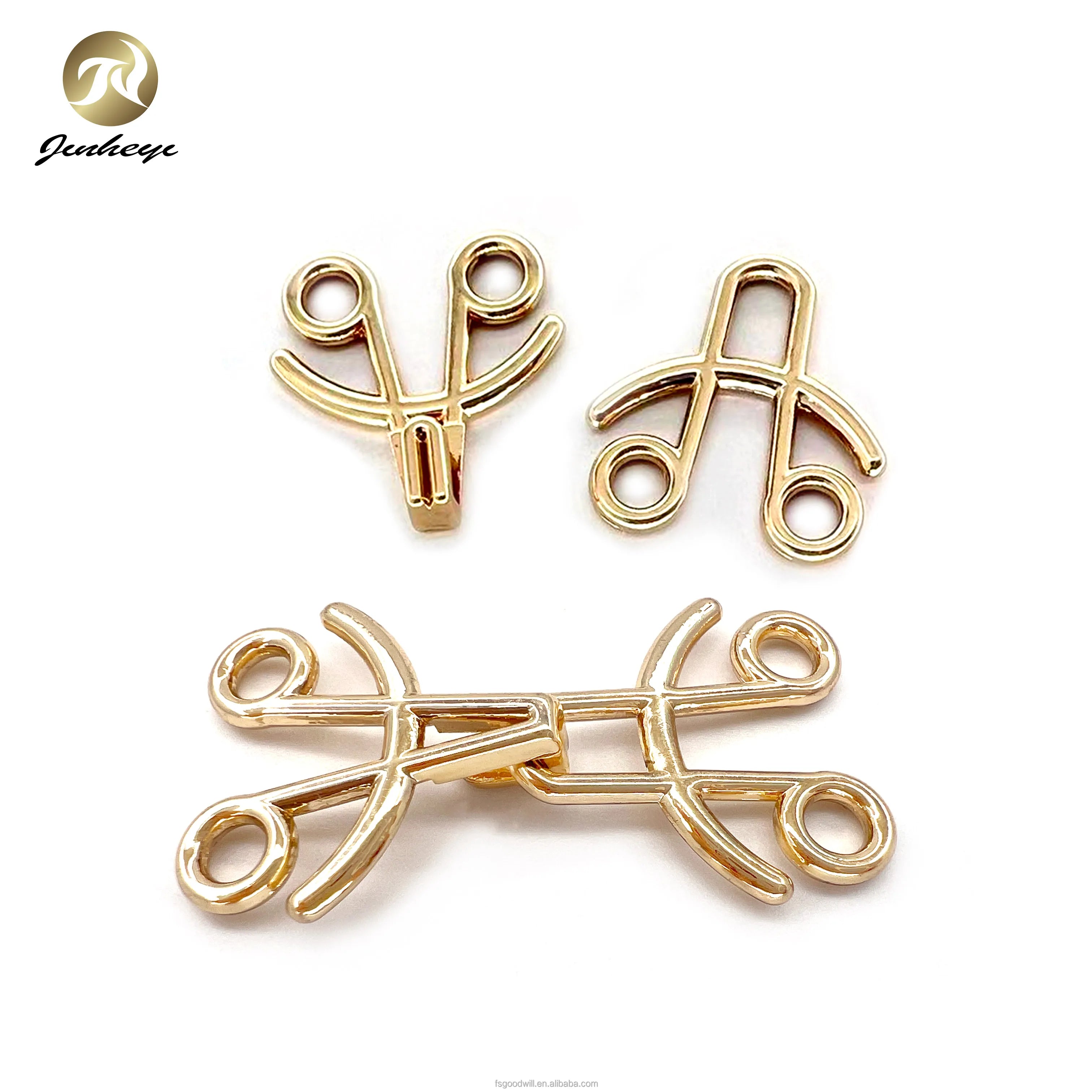 Fashion Design Custom Quality Garment Hook Brass Dress Hook for Clothing