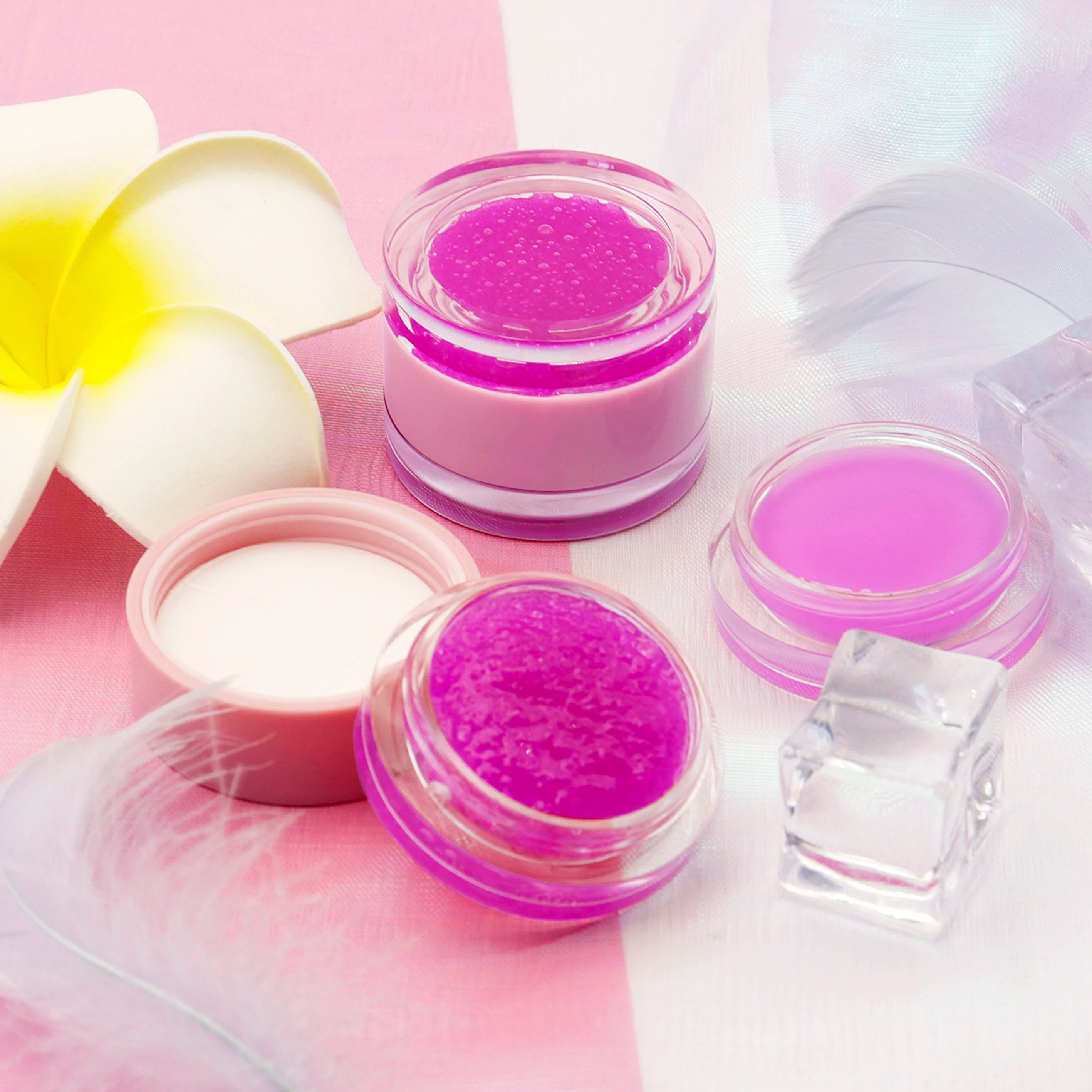 Wholesale 2 in 1 Exfoliator Natural Organic Private Label Vegan Lip Scrub with Lip Mask