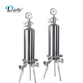 For OEM Stainless Steel 304/316L Multi-Round Sanitary Filter Housing 100mm/200mm for Industrial Use SIP CIP Compatible