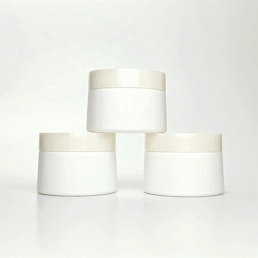 200ml HDPE White Lotion Screw Cap for Skin Care Cream Sunscreen Eye Cream Lipstick Face Mask Shampoo Cosmetic Use Bottle