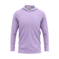 Summer Anti-UV UPF50 Protection Breathable Quick Dry Anti-Bacterial Sublimation Hooded Mens Fishing Shirt 100% Polyester