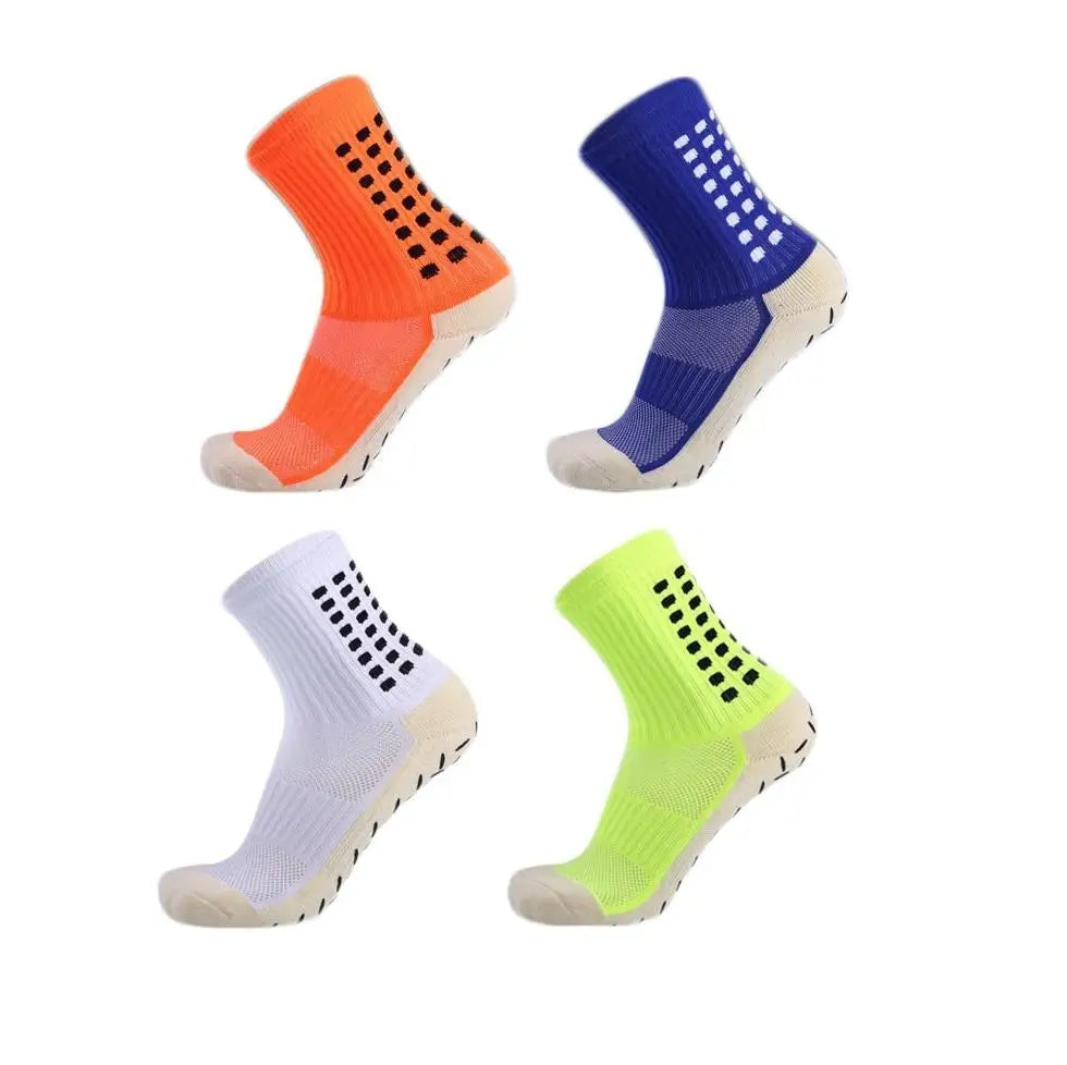 Wholesale Kids Women Men Non-Slip Silicone Barre Pilates Grip Bounce Sport Football Breathable Basketball Socks