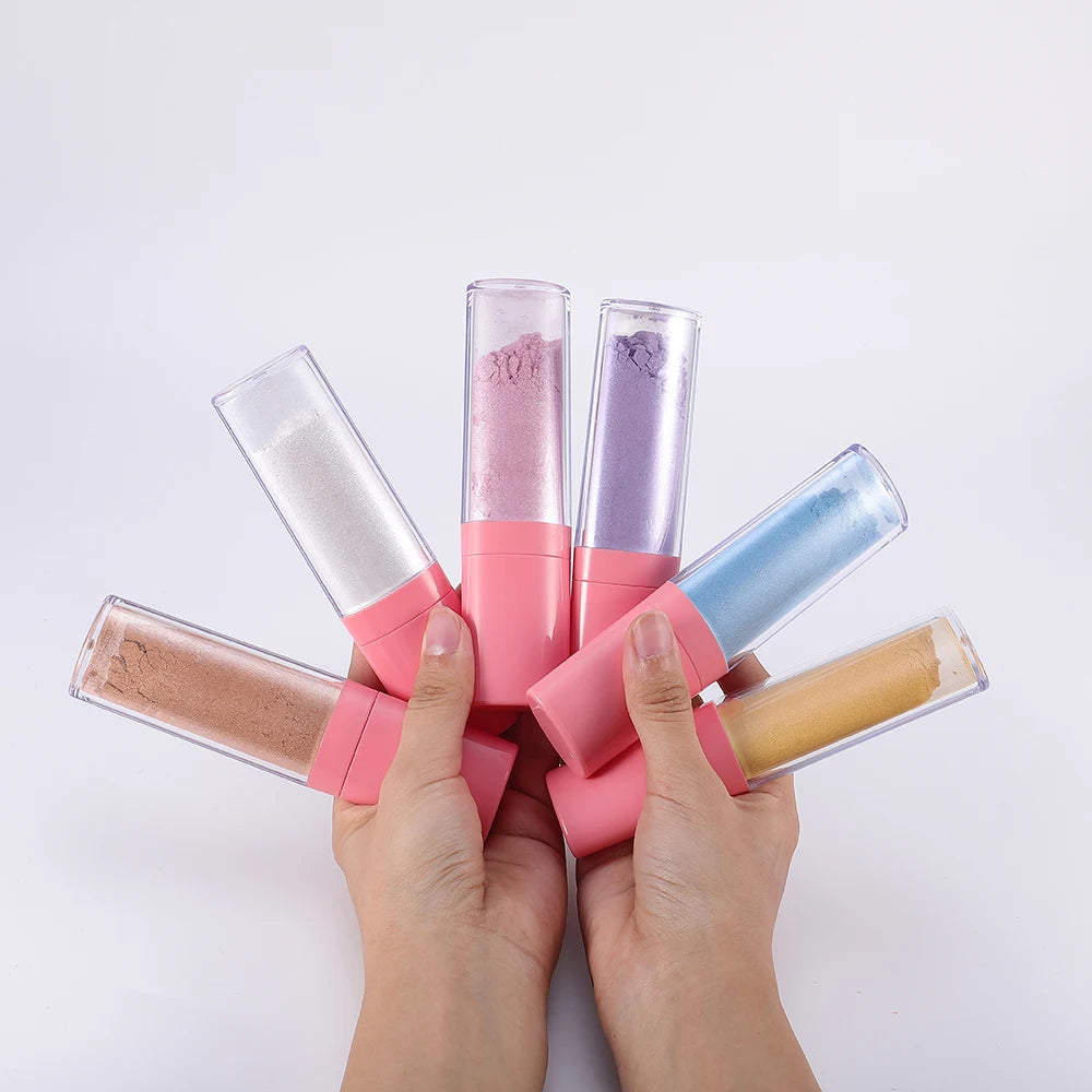 No Logo Highlighter Body Bright Natural Dimension Face Powder Blush Highlighter Makeup Vegan Highlighter Private Label