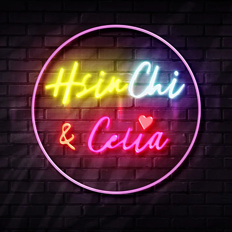 Customizable LED Neon Shop Sign for Wall Decoration for Back to School Valentine's Day Graduation Christmas Easter Diwali Events