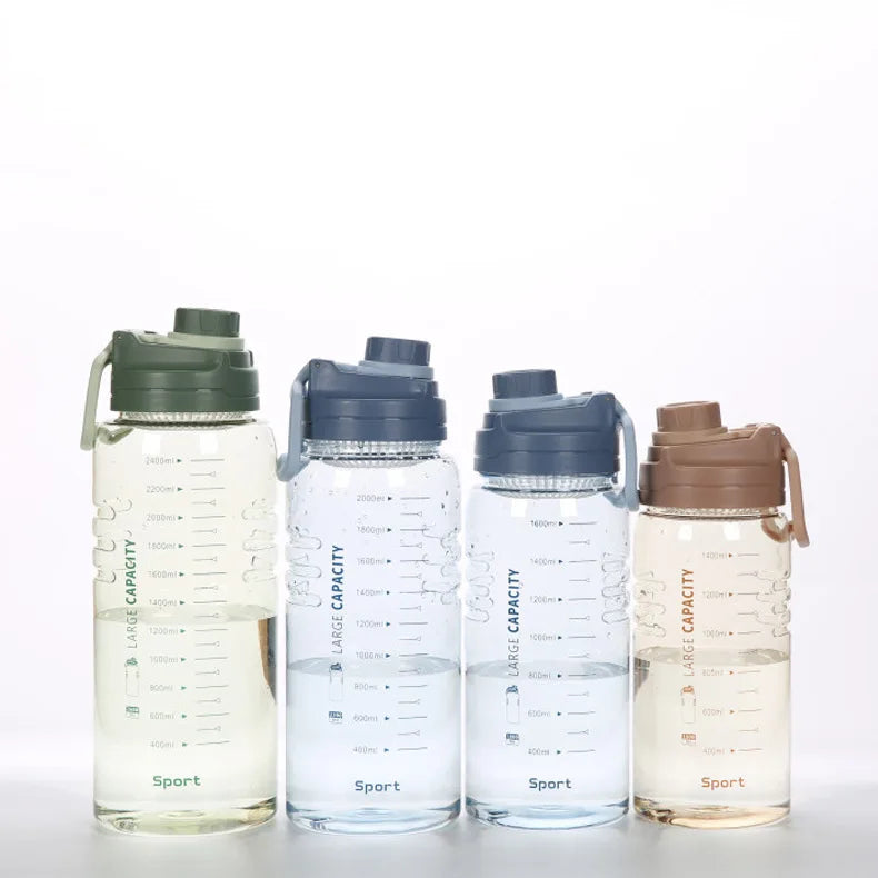 1500 ml Plastic Sports Water Bottle Gym & Bodybuilding Jug for Travel Fitness-Convenient Drinkware