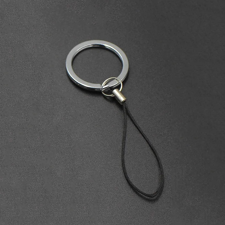 Chinese Black Mobile Cell Phone Lanyard Cords Strap Lariat String Charm MP3 Keychain