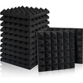 Woxin Modern 50x50 Pyramid Acoustic Panels Soundproof Wall Studio Foam for Studio Soundproofing