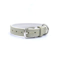 Luxurious & Classic First Layer Cowhide Leather Dog Collar Soft Skin-Friendly Adjustable for Small Pets.Customizable