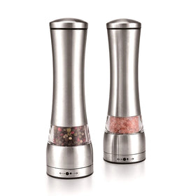 Best Selling Manual Pepper Grinders Stainless Steel Pepper Mill Grinder Salt and Pepper Grinder Set