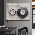 Motivational Canvas Life No Rewind Poster Enjoy Every Moment Office Living Room Wall Decor Oil Painting Waterproof Eco-Friendly