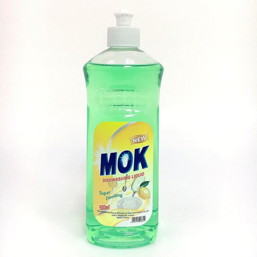 Eco Friendly Dishwasher Soap OEM Liquid Detergent with Lemon Fragrance 5%-15% Active Ingredients 3 Year Shelf Life
