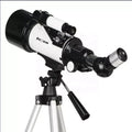 70mm Aperture 400mm Astronomical Refracting Telescope 16-40X Magnification Aluminum Alloy Retractable Tripod for Adults Kids