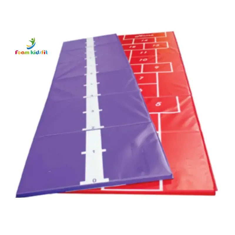 ZONWINXIN Factory Supply Customized Gymnastics Equipment Tumbling Mats Hopscotch Beam Mat