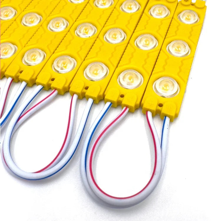 3 Light Sign Lens 1.5w SMD 2835 Led Light Source Module Light 6113 Led Module for Outdoor Ip65 Waterproof Sign 12V 60*13mm White