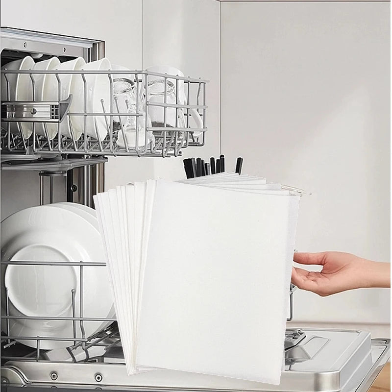 Customized Eco-Friendly Disposable Dishwashing Sheets Powerful Stain Removal & Deodorizing Performance