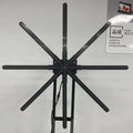 New Big Size 3d 3066pcs LED Fan TK-S130 130CM Wifi Remote Control App Wall 3d Hologram Advertising Display
