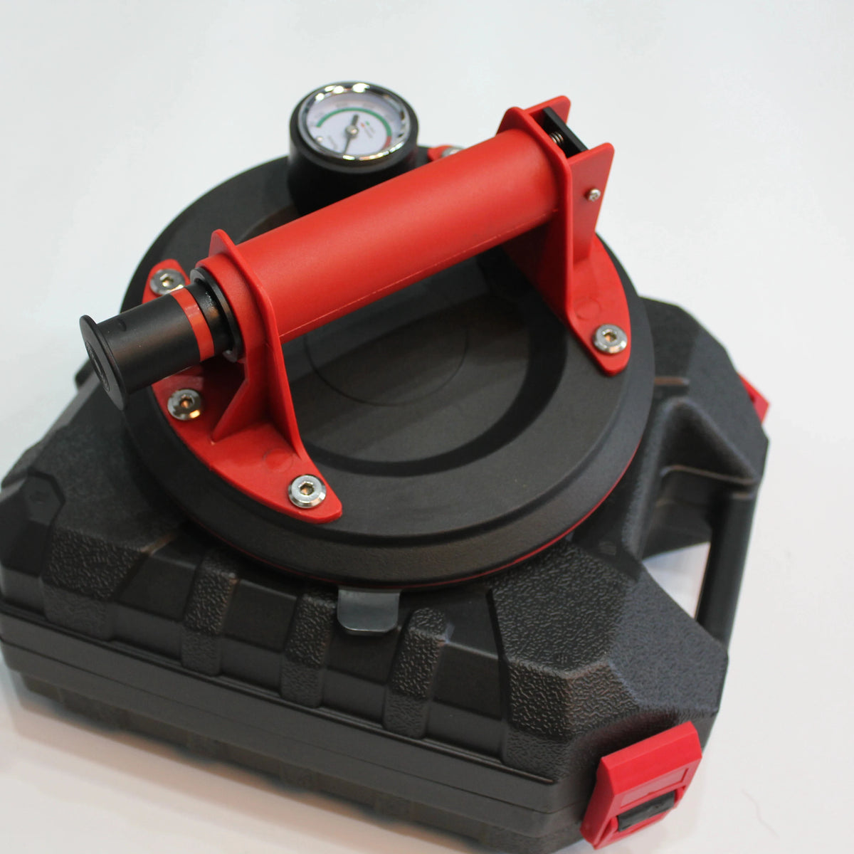 Heavy Duty 6 Inch Multi-layer Manual Vacuum Suction Lifter with Steel Handle Bar for Tile Glass and Stone Handling