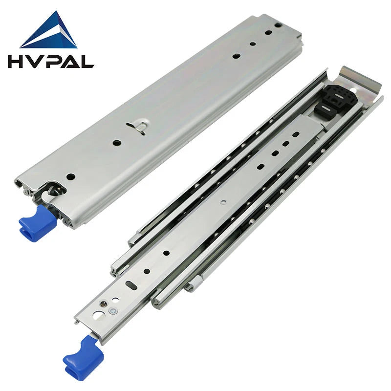 Heavy Duty Locking Drawer Slide Rails with Full Extension and Locking Mechanism 12