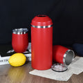 Wholesale Low-Temperature Cure Powder Coating Gift Set Stainless Steel Double Wall Vacuum Insulated Laserable Wine Tumbler 750ml