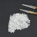 Top Quality D Color VVS White Synthetic Moissanite Loose Stones 1.0mm-2.0mm Stargem Melee Moissanite