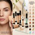 Squeeze Tube Liquid Contour Vegan Matte Concealer Full Coverage Makeup Private Label Waterproof Liquid Foundation Concealer