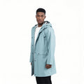 Fall/Winter Outdoor Waterproof and Windproof Jacket for Men - Cardigan Style - Grayish Brown - High-Quality Customized OEM