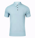 Wholesale Polo Collar Men's T-shirt Embroidery Printing Plain Blank Casual Polyester Men's Designer Golf Polo T-shirt
