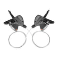 M370 Front Derailleur Bike Shifting Lever Set Left and Right 3x9 27 Speed Folding MTB Shift Accessories SL-M370