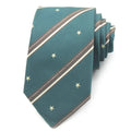 Wholesale Custom Men's Silk Fabric Necktie Handmade Jacquard Business Skinny Ties