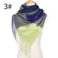 logo Plaid Luxury Designer Soft Men Woman Pashima Winter Shawl Pashmina Cashmere Scarf for Women Winter
