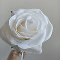 Factory Hot Sale B-2589 Silk Single Stem Artificial  Rose Flower for Home Wedding Decoration