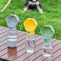 New Eco-Friendly Solid Portable Pet Water Bottle Quality Plastic Dog Walking Accompaniment Outgoing Water Drink Feeder Bowl Pet