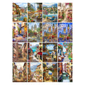 Full Drill Landscape Painting 5D Diamond Painting Kits Wholesale DIY Rhinestone Cross Stitch Mosaic for Home Decor Street