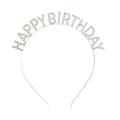 FanYue 2022 Top Selling Happy Birthday Party Headband Hair Band for Women