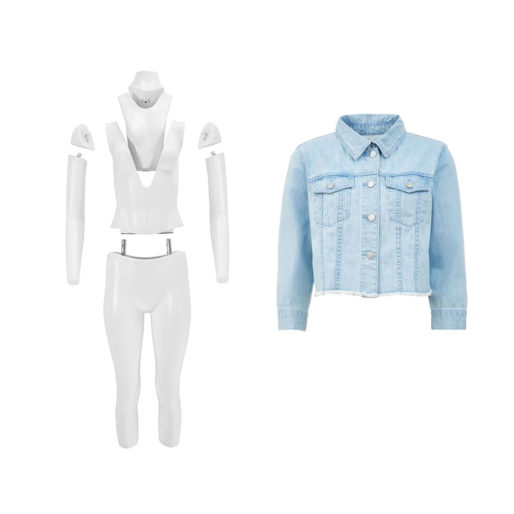 GHP-11 Plastic Full Body Female Ghost Dummy Invisible Mannequin Female Ghost Mannequin Photography