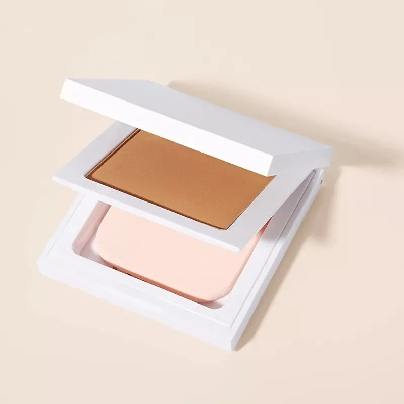 Low Moq Luxury Your Own Brand 15 Color Mineral Pressed Face Powder Makeup Flaw Less Matte Finish Compact Powder
