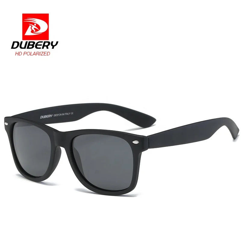 DUBERY FACTORY 2026 High End Unisex Trendy Sunglasses Luxury Polarized Mens Sunglasses with PC Frame and TAC Lenses