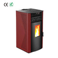 KM1202C Freestanding Modern Pellet Heater Automatic Temperature Control High Efficiency Wood Pellet Stoves for Home
