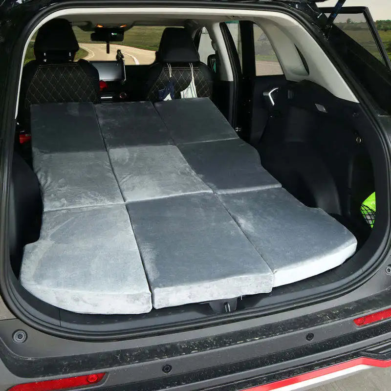 OEM/ODM Tesla Model 3 Mattress for Car Model Y Travel Sleeping Mattress Non Inflatable Foldable Tesla Car Bed Camping Mattress