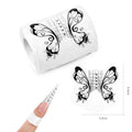 Nail Art Extensions Forms Manicure Soft Private Label Basic Solid 100pcs Nail Forms
