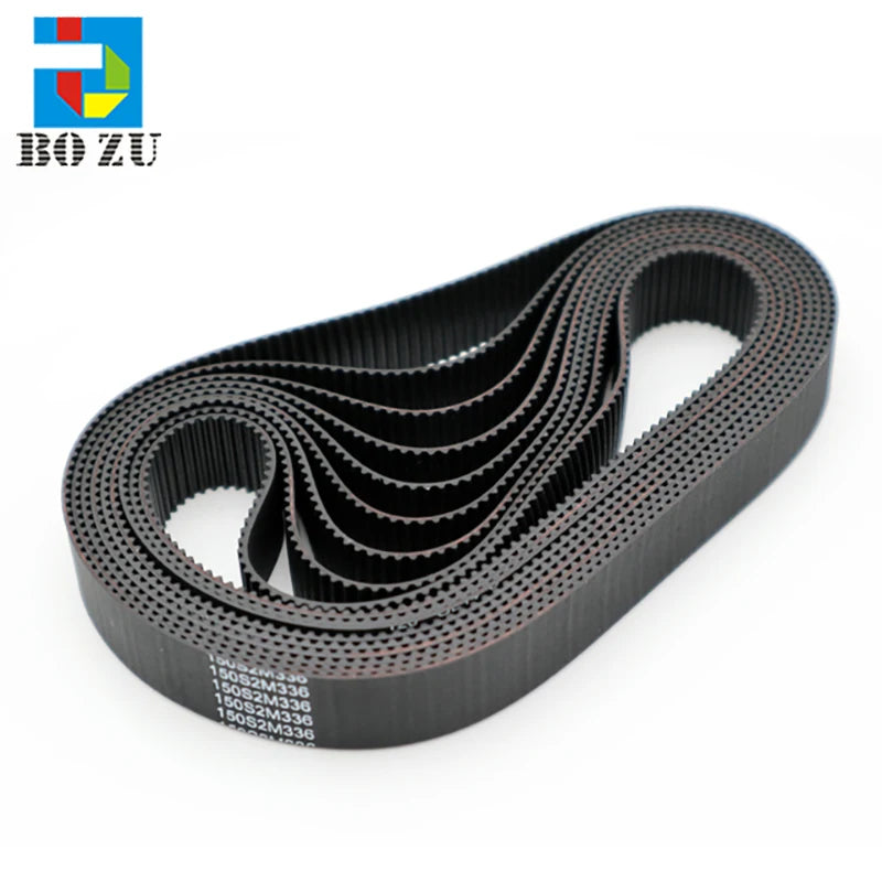 Timing Belt Model 15-S2M-336 Carriage Belt Printing Machinery Parts for Inkjet Printer Motor Pulley Drive