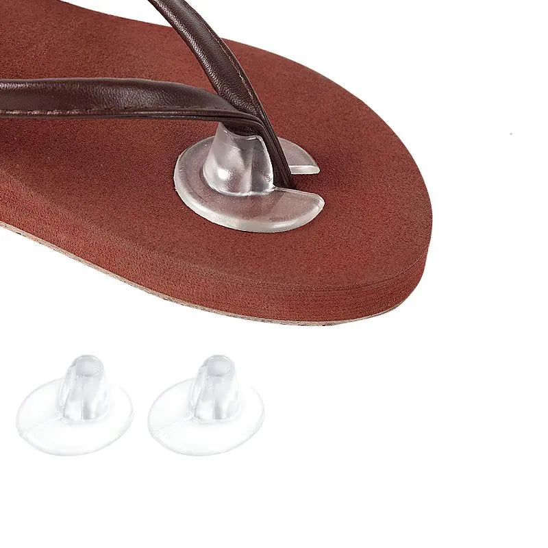 Oval Silicone Thong Toe Protector Cushion Insert Gel Flip Flop Sandal Guard Practical Toe Separator