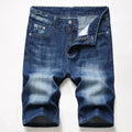 RNSHANGER Fashion Denim Shorts Men's Brand Clothing Stretch Straight Versatile Casual Short Jeans for Men  (No Belt)