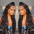 Cheap Peruvian Virgin Water Wave Human Hair Wigs Human Hair Lace Front Wigs Cheap Glueless Hd Lace Frontal Wigs for Black Women