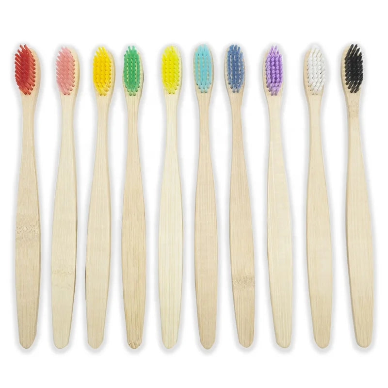 Hot Selling Premium Wholesale Super Soft Bamboo Toothbrush for Home with Manufacturer Custom Bristle and Private Label