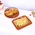 Practical Copper Fry French Chef Basket Easy Clean Non-Stick Oven Mesh Baking Tray Cooking Crispy Tray Chips Crisp Basket Tool